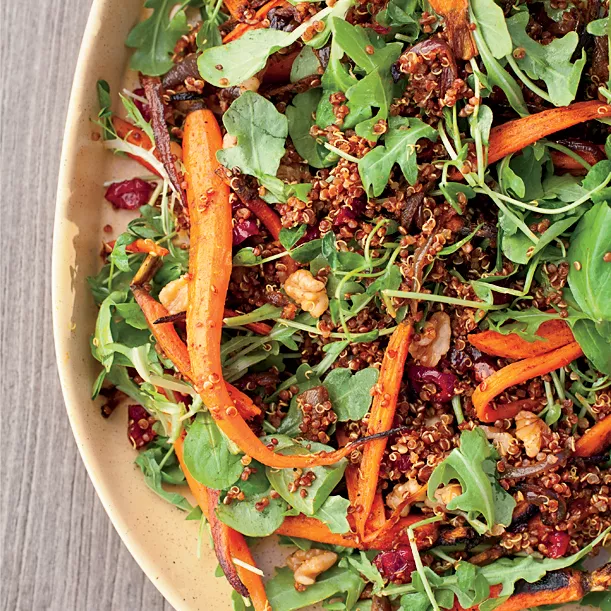 Photo of Roasted Carrot and Red Quinoa Salad