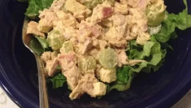 Photo of Fruited Curry Chicken Salad