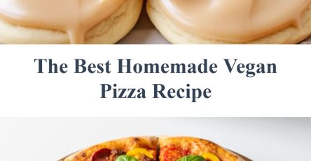 The Best Homemade Vegan Pizza Recipe