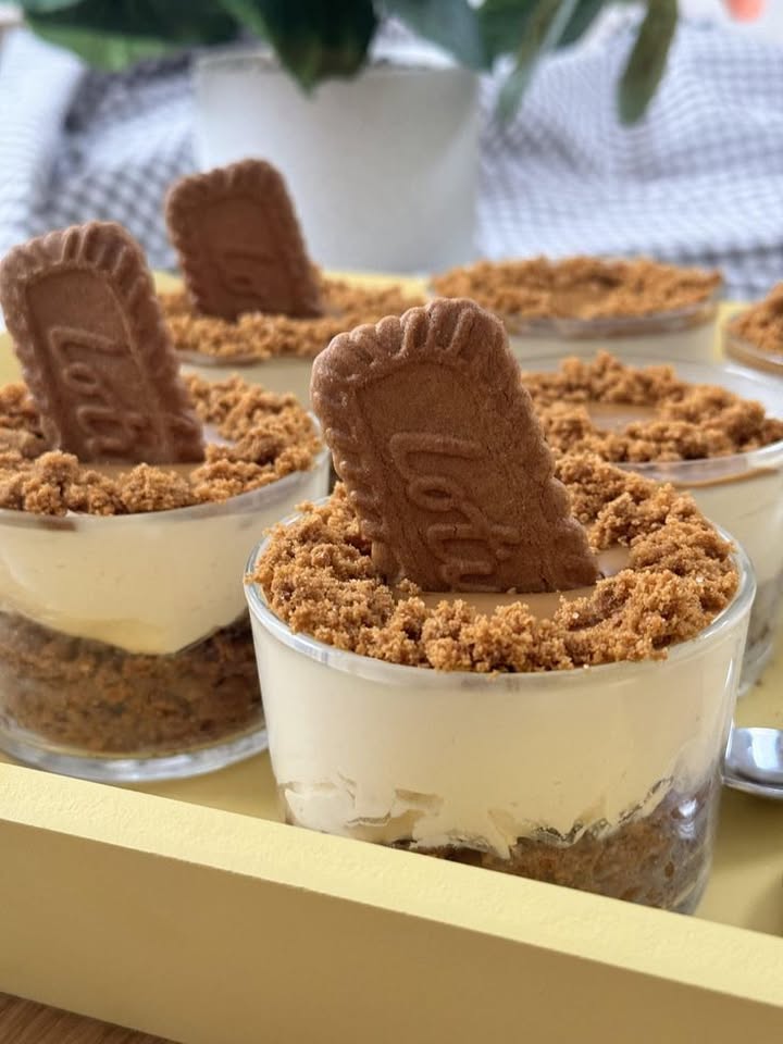 Sunshine Biscoff Mini Cheesecakes: A Summer Treat ☀️🍰