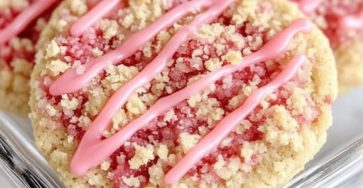 Strawberry Oat Shortbread Bars