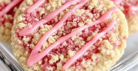 Strawberry Oat Shortbread Bars