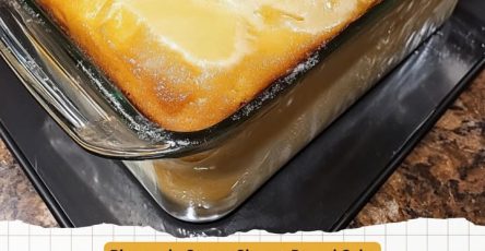 Tropical Swirled Cream Cheese Pound Cake