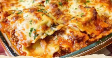 Million-Dollar Ravioli Bake: A Decadent Cheesy Delight!