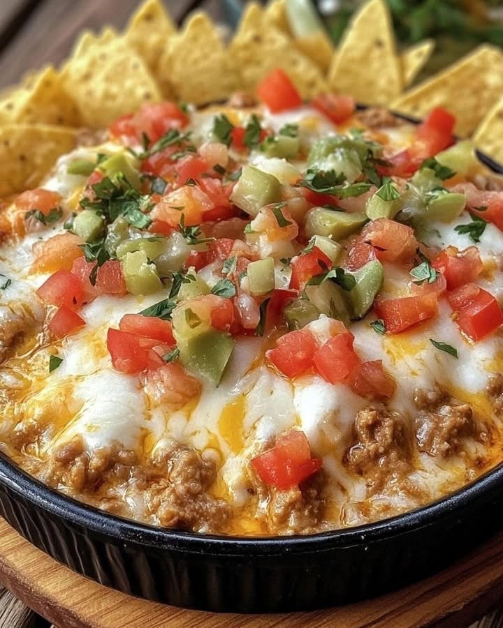 The Ultimate Cheesy, Spicy Party Dip: A Game-Day Favorite!