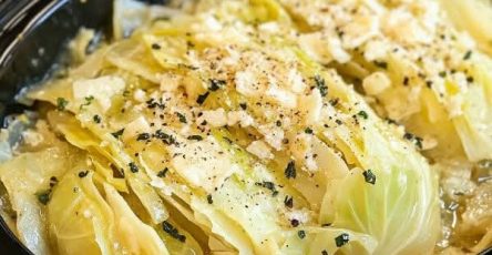 **Garlic Lemon Butter Roasted Cabbage: Your New Favorite Side!**