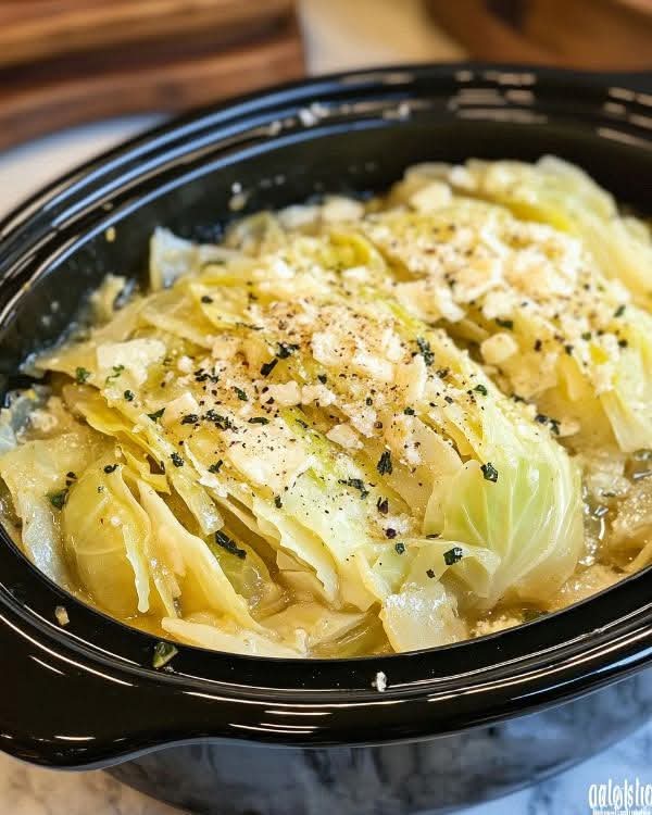 **Garlic Lemon Butter Roasted Cabbage: Your New Favorite Side!**