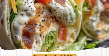 Creamy Bacon Ranch Roll-Ups