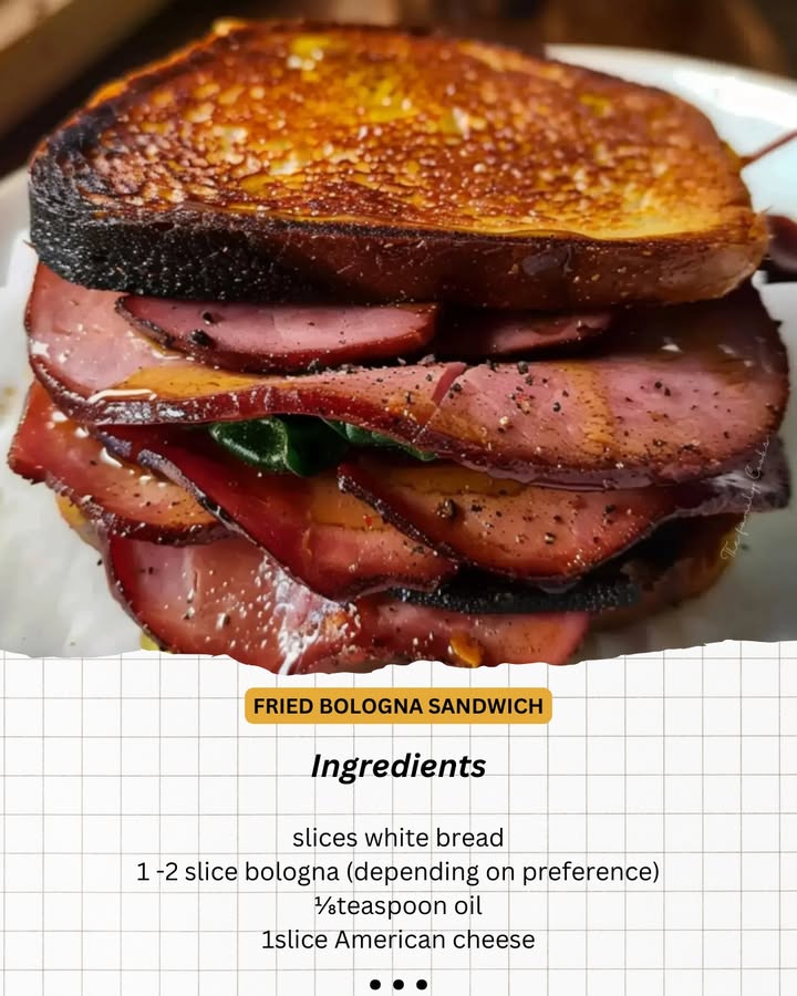 Fried Bologna Sandwich: A Classic Comfort!
