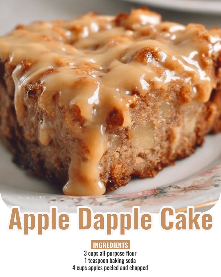 Apple Dapple Cake: A Deliciously Moist and Spiced Apple Dessert
