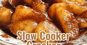 Slow Cooker Copycat Cracker Barrel Fried Apples