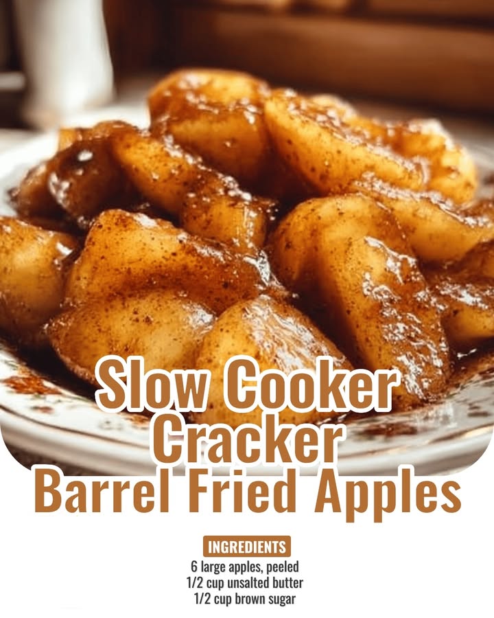 Slow Cooker Copycat Cracker Barrel Fried Apples