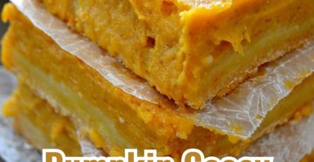 Pumpkin Gooey Butter Bars