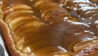 Golden Apple Caramel Puff Pastries: A Fall Delight