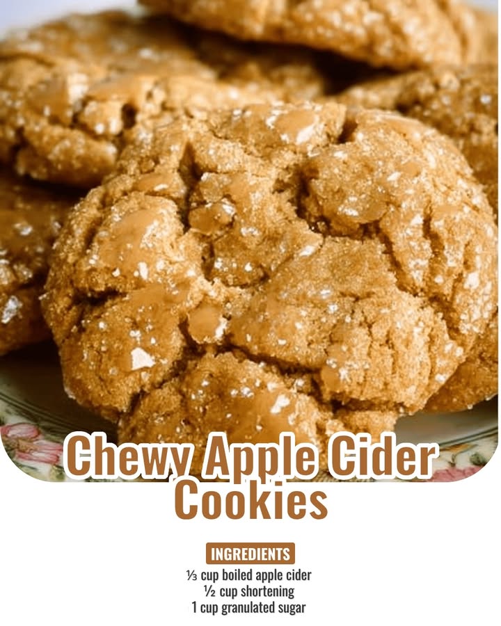 Chewy Apple Cider Cookies: A Taste of Autumn