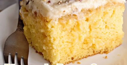 Elvis's Pineapple Pecan Cream Cheese Dream Cake