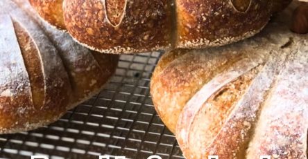 Rustic Pumpkin Sourdough Loaf with Autumn Spices