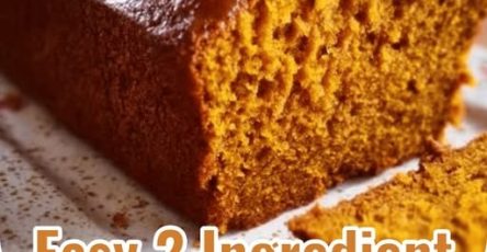 2-Ingredient Pumpkin Bread: The Easiest Fall Treat!