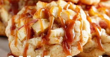 Caramel Apple Pie Cookies