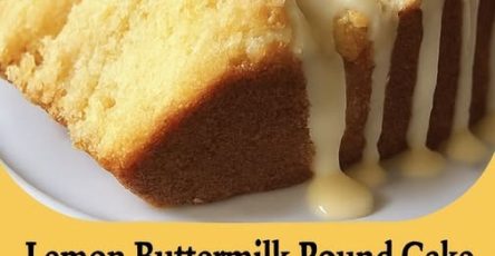 Lemon Buttermilk Pound Cake
