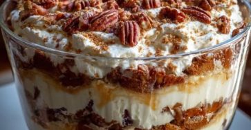 No-Bake Pecan Pie Cheesecake Trifle