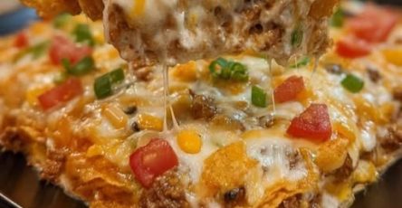 Cheesy Mexican Beef & Dorito Casserole