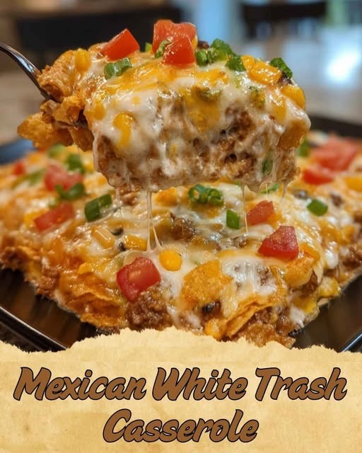 Cheesy Mexican Beef & Dorito Casserole