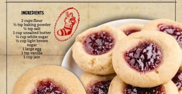Thumbprint Cookies