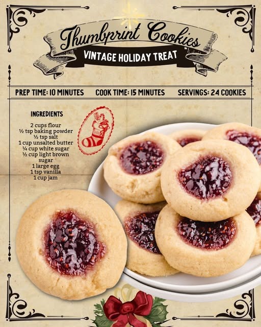Thumbprint Cookies