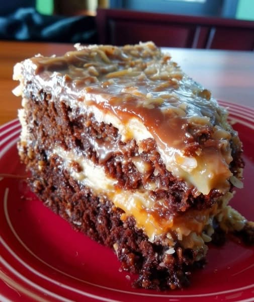 German Chocolate Layer Cake