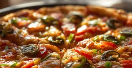 Cauliflower Pizza Crust with Favorite Toppings