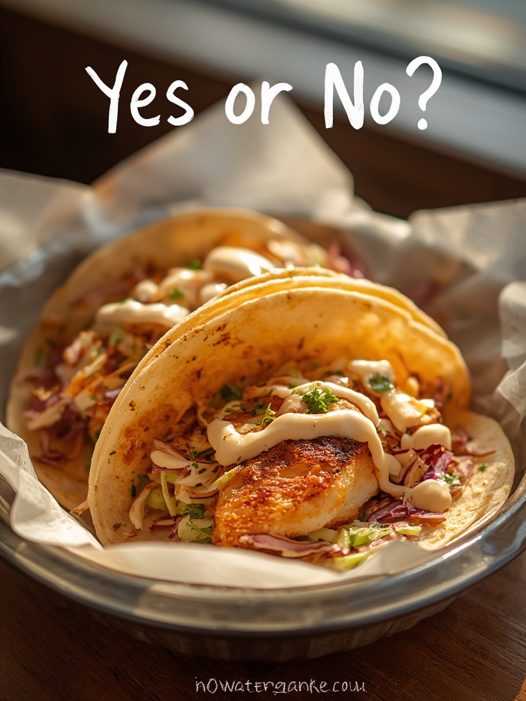 Fish Tacos with Cabbage Slaw and Chipotle Crema