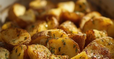 Garlic Herb Roasted Potatoes