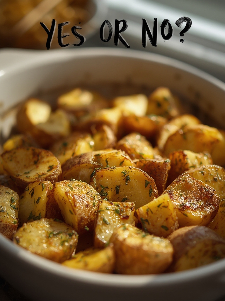 Garlic Herb Roasted Potatoes