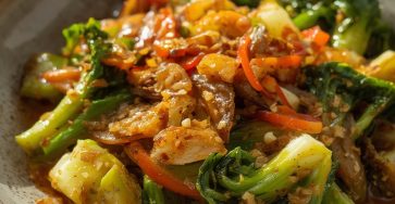 Ginger Garlic Bok Choy Stir-Fry Side Dish