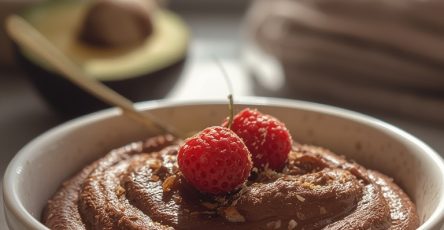 Healthy Chocolate Avocado Mousse