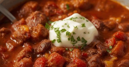 Hearty Beef Chili (Classic Recipe)