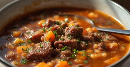 Hearty Beef and Barley Soup