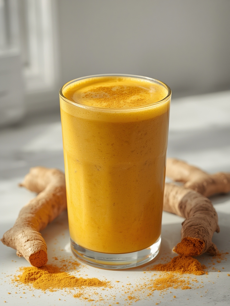 Immune-Boosting Turmeric Ginger Smoothie