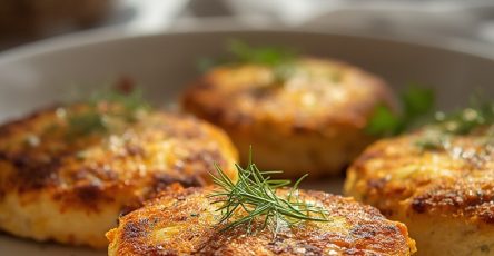 Lemon Dill Salmon Patties