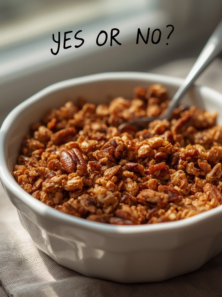 Maple Pecan Granola (Homemade)