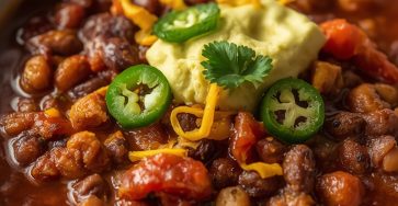 Quick & Easy Black Bean Chili (Vegan!)