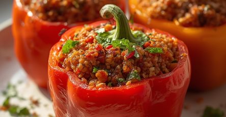 Quinoa Stuffed Bell Peppers