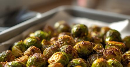 Roasted Balsamic Brussels Sprouts