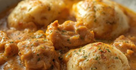 Slow Cooker Chicken and Dumplings