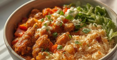 Southwest Chicken and Rice Bowl