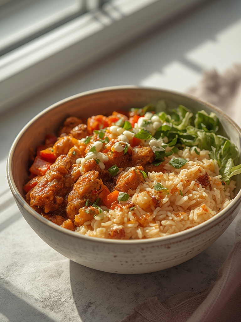 Southwest Chicken and Rice Bowl