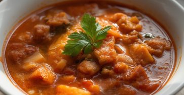 Vegetable Minestrone Soup