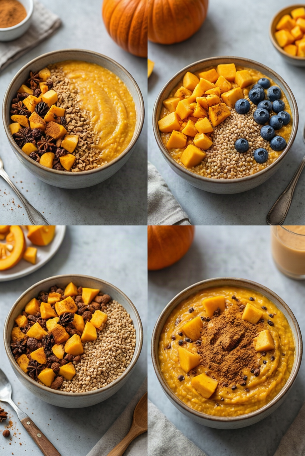 Weight Loss Pumpkin Spice Smoothie Bowl