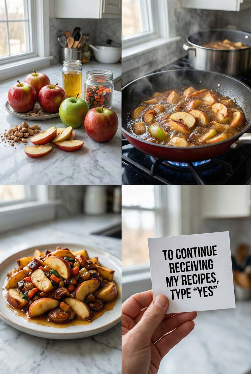 Low-Carb Air Fryer Halloween “Candy” Apples